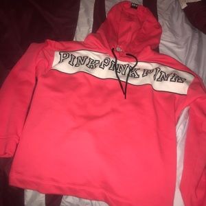 Pink hoodie